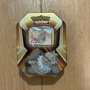 Pokemon TCG Slaking Tin with 300 Pokemon cards inside